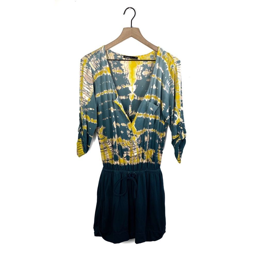 Gypsy 05 Snap Tie Dye Romper